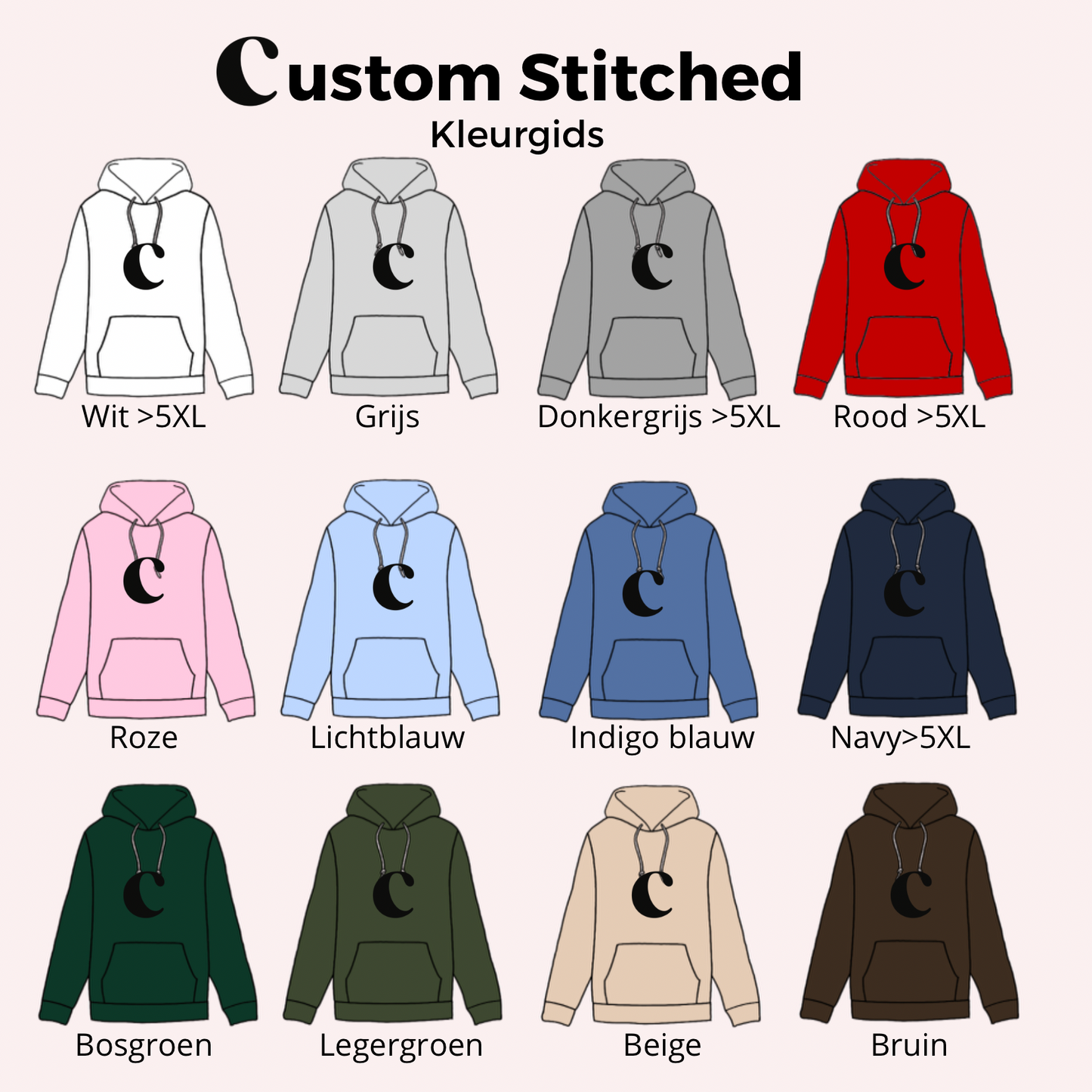 Hoodie with your own text